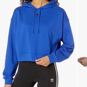NWT Adidas Originals Essentials Cropped Hoodie